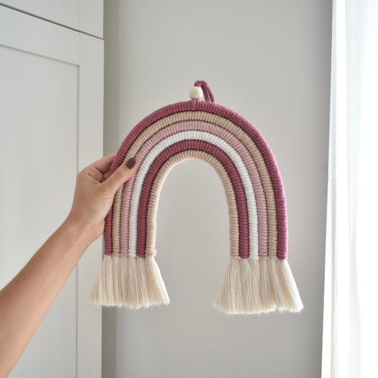 Egyedi makramé szivárvány – midi