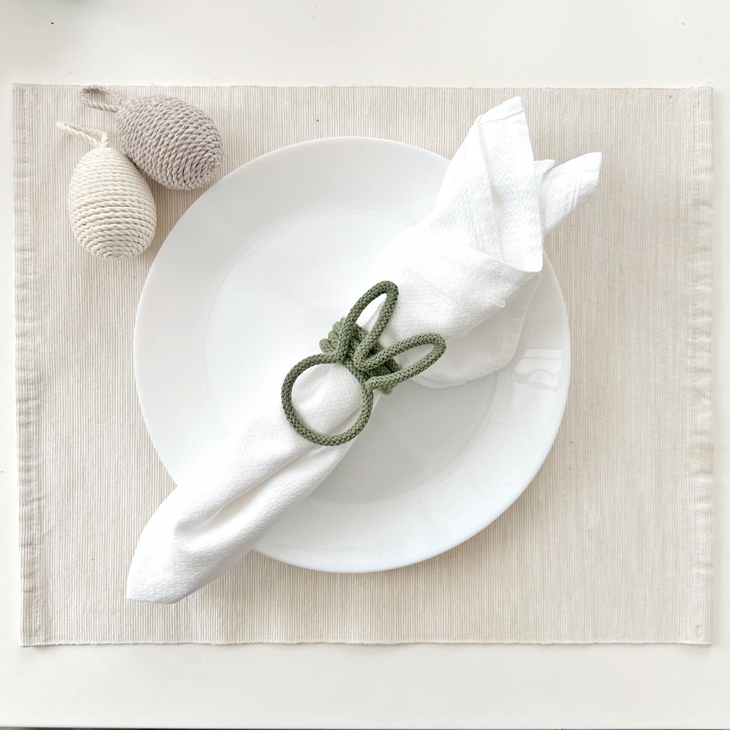 Nyuszifüles szalvétagyűrű