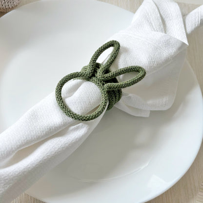 Nyuszifüles szalvétagyűrű